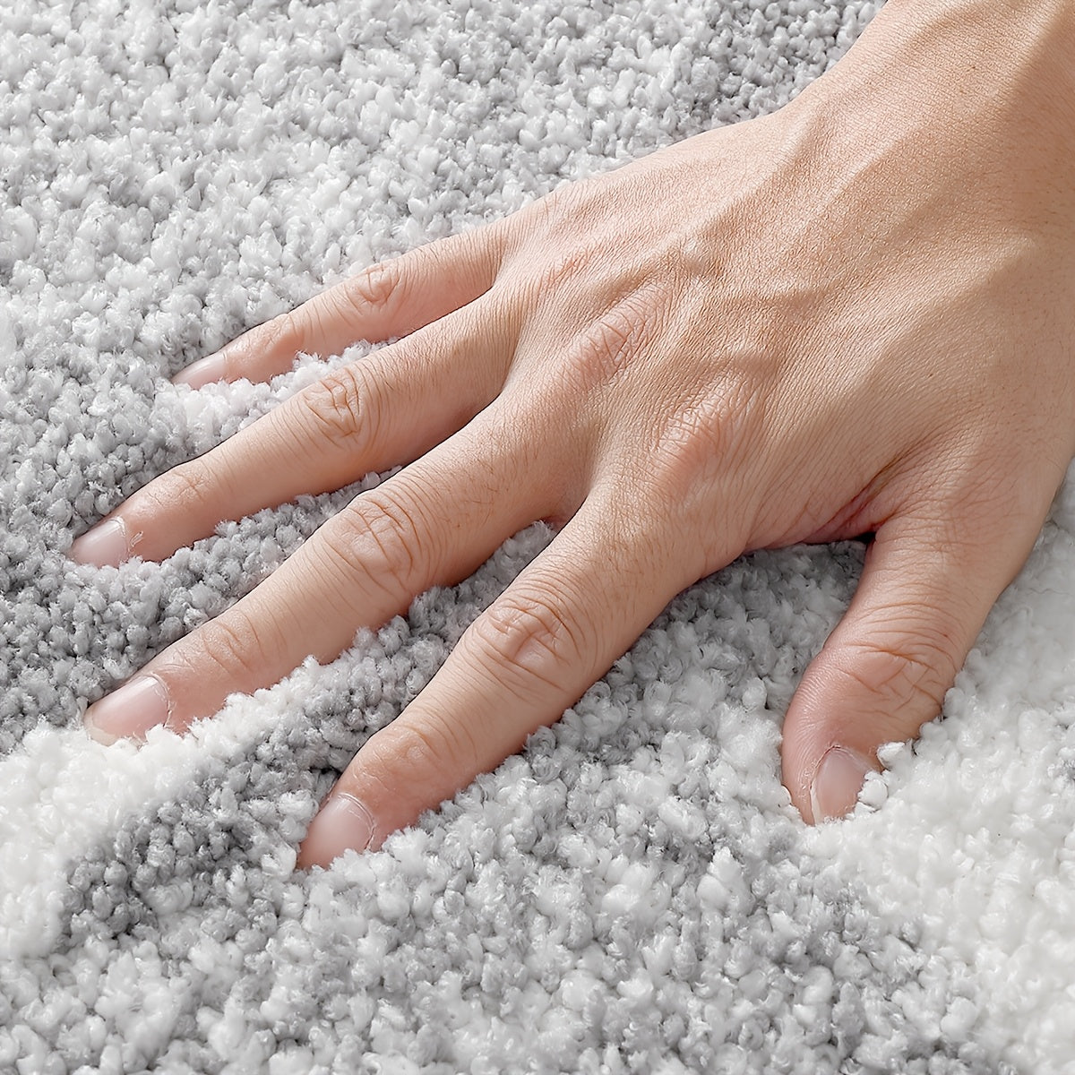 Tappetino da Bagno Fluffy Flocking – Assorbente e Morbido per Bagno o Cucina