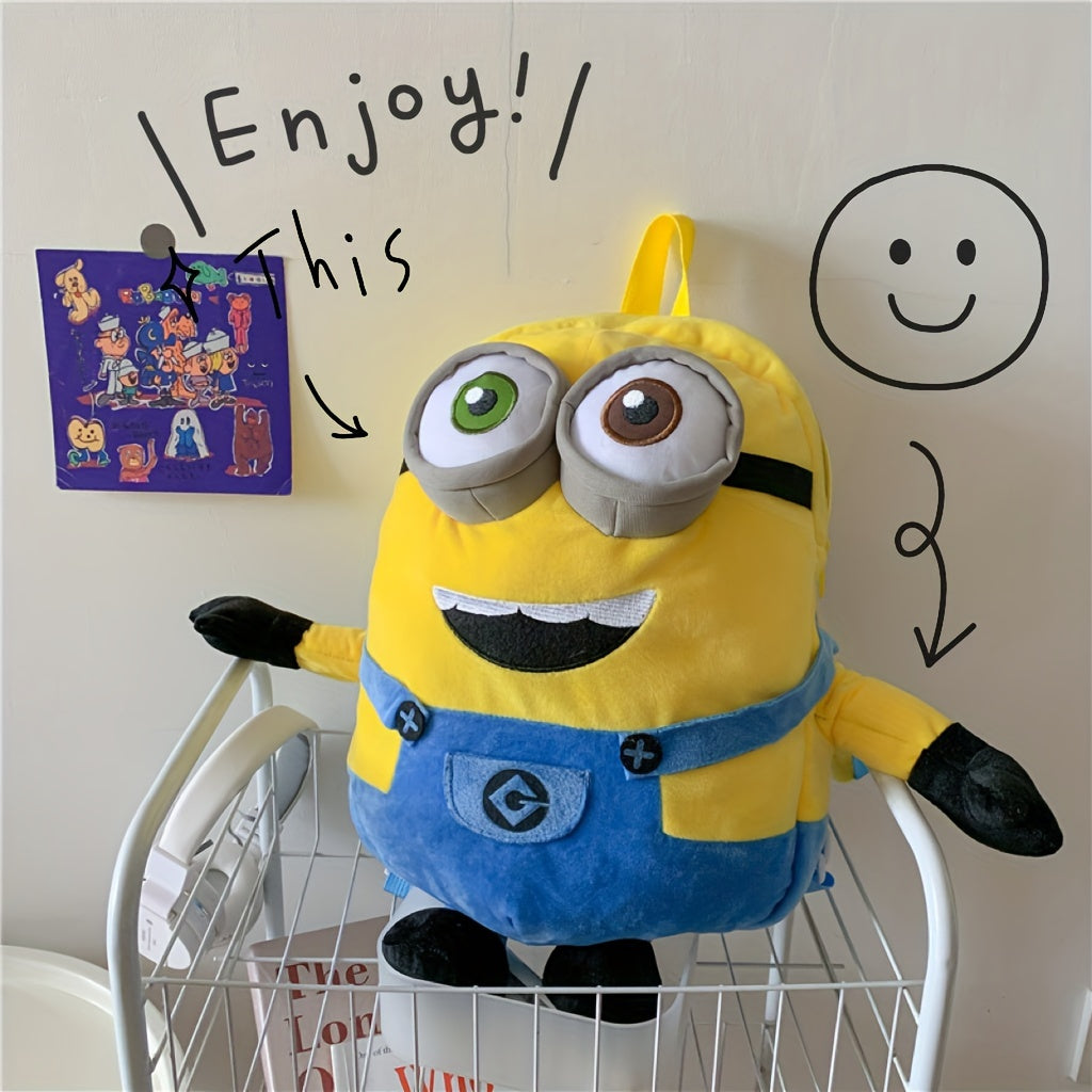 Zaino Plush Minion - Per un Aspetto Carino e Pratico