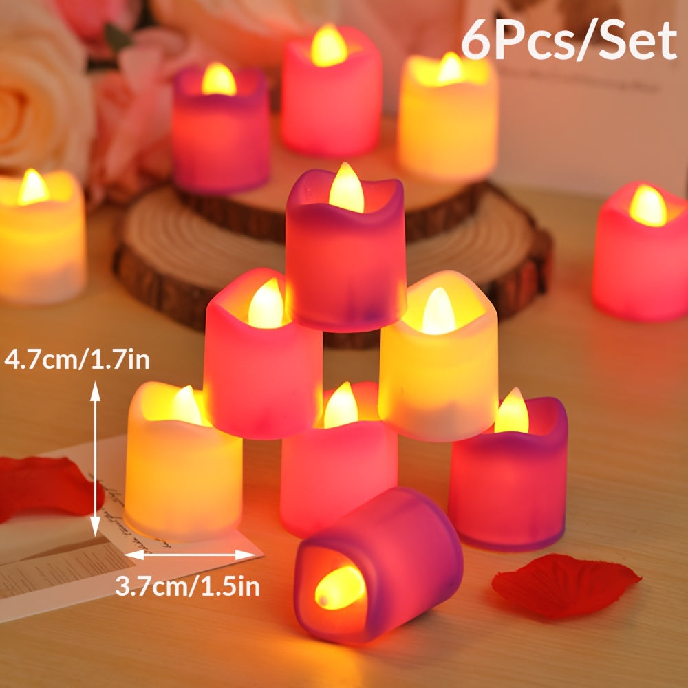 Candele LED Luccicanti – Per un'atmosfera accogliente