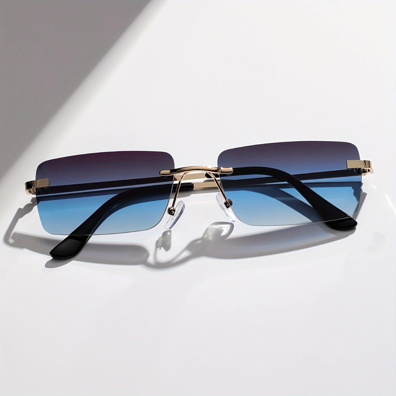 Occhiali da Sole Senza Montatura – Eleganti e Confortevoli per Uomini