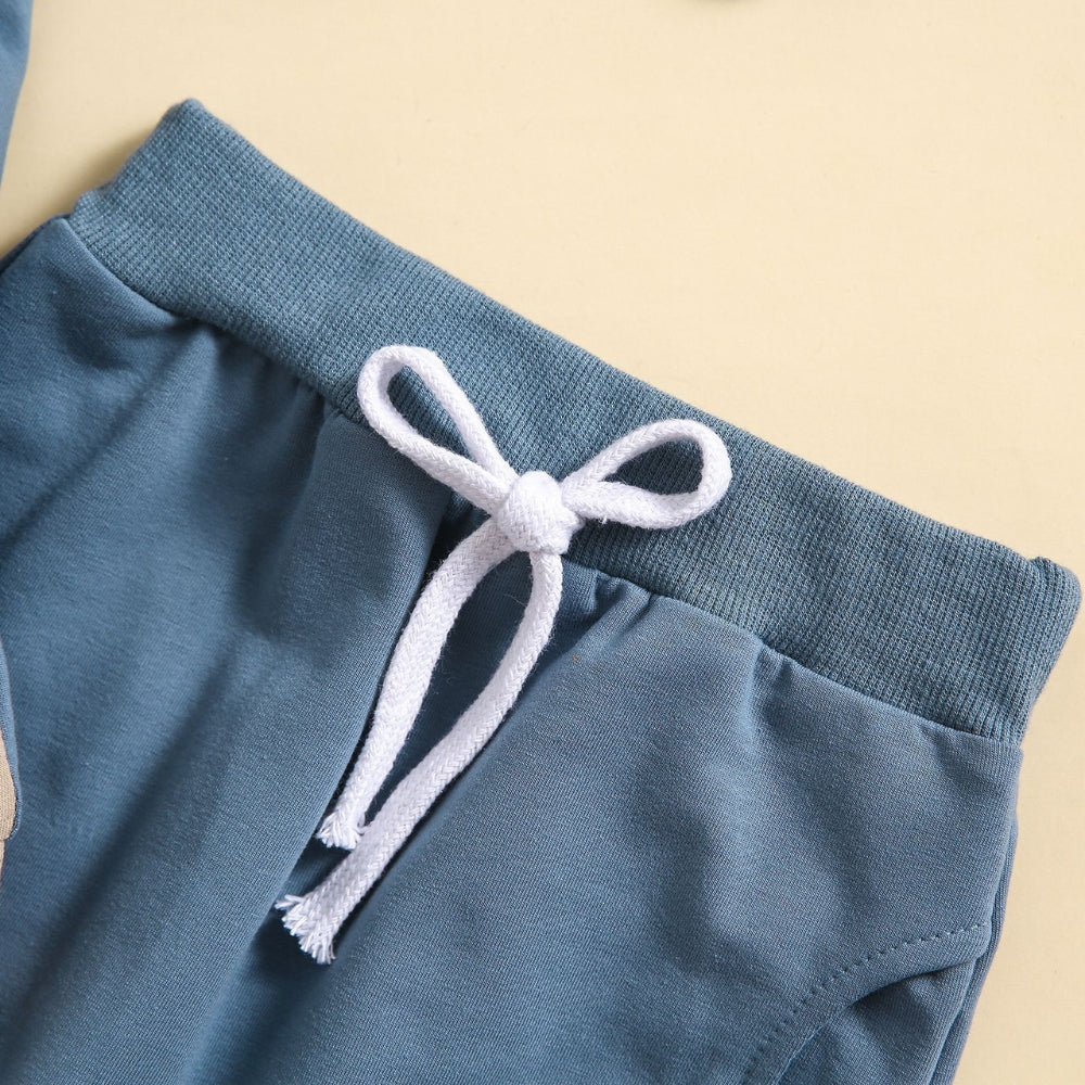 Completo Sportivo Trendy per Bambini – Design a Blocchi di Colore Confortevole