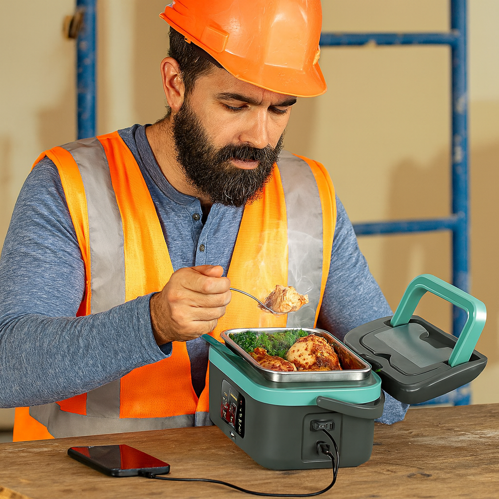 Sacco per il pranzo Elettrica con Batteria – Pasti Caldi in Movimento e al Lavoro