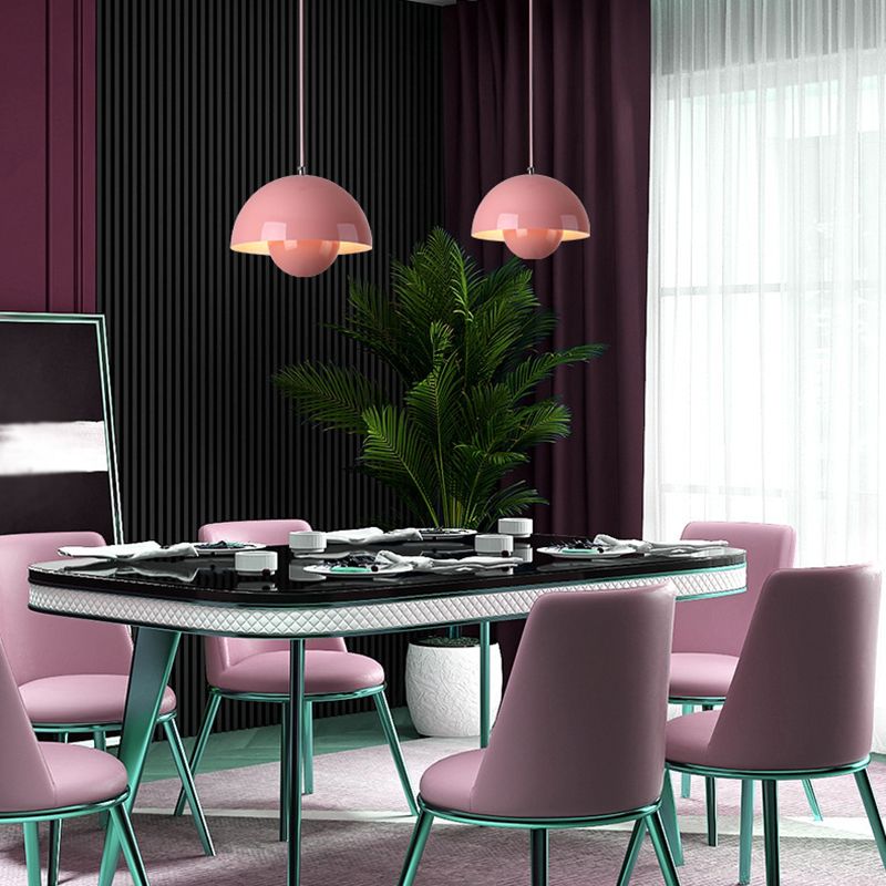 Lampada a Sospensione Nordic Bloom – Design Colorato e Atmosfera Calda