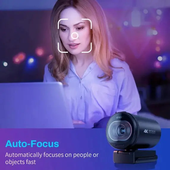 Webcam 4K HD Cristallina – Qualità di Streaming Professionale