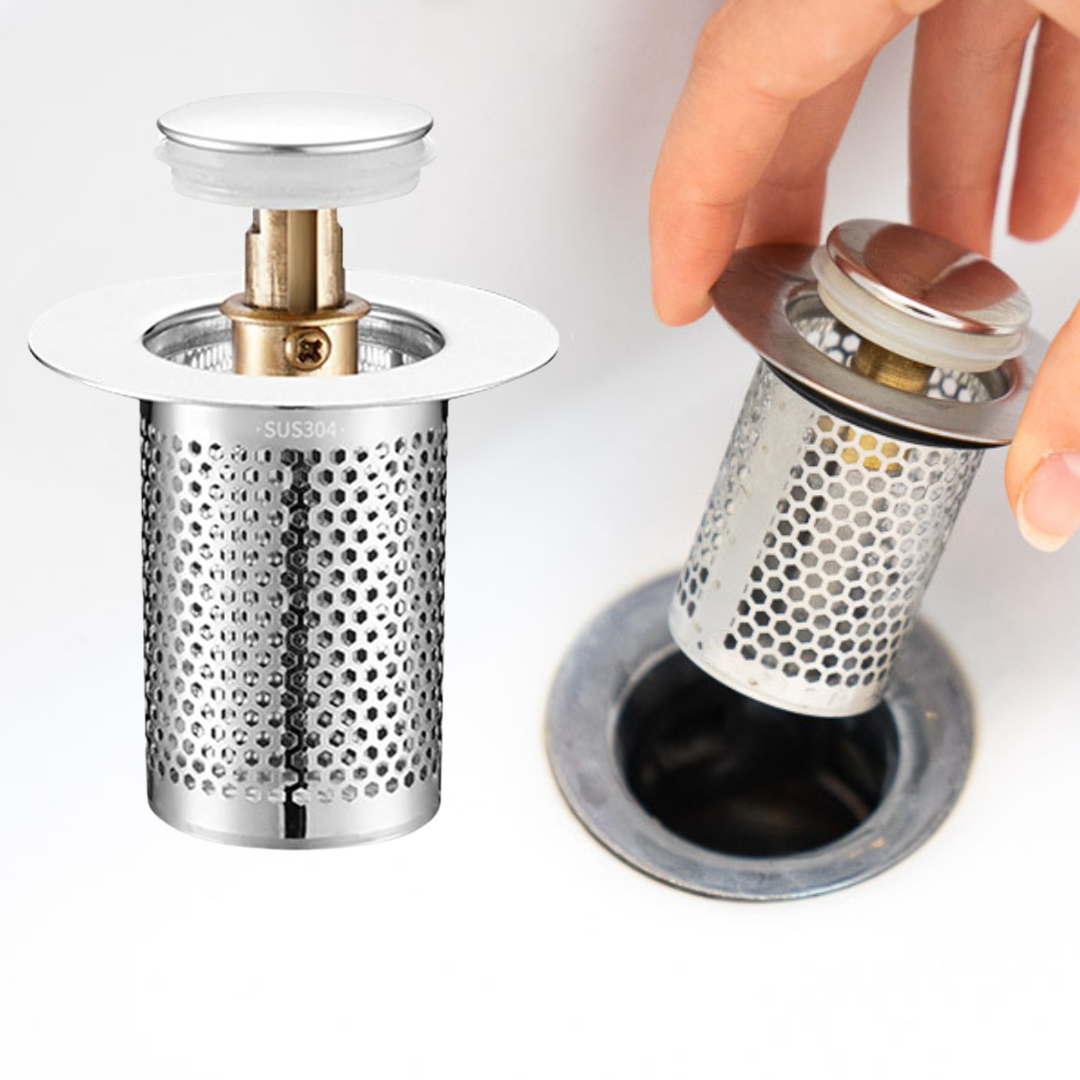 DrainMaster Pop-Up Tappo di Scarico – Universale, Durevole e Stilos