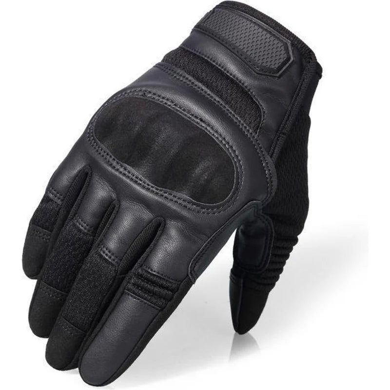 Guanti da Moto AirFlex – Pelle PU Traspirante per Comfort e Sicurezza