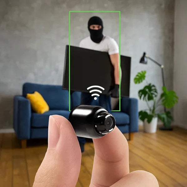 SpyGuard Teleobiettivo Esterna – Piccola, Discreta e Affidabile