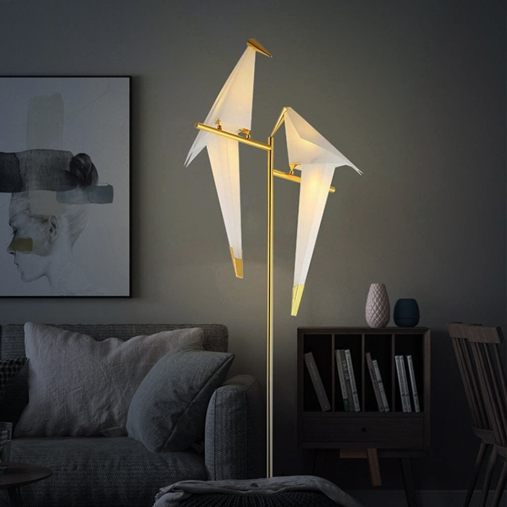 Lampada da Tavolo Origami Birdy – Luce Calda e Atmosferica con Design Moderno delle Ali