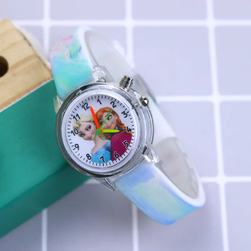 Orologio da Bambino Illuminato – Disponibile nei Design di Spider-Man e Frozen