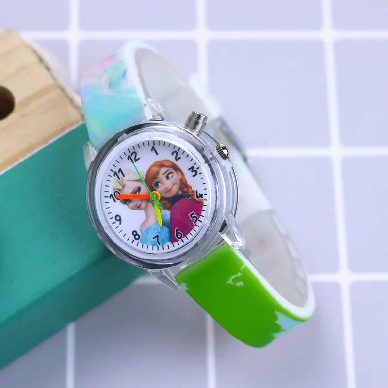 Orologio da Bambino Illuminato – Disponibile nei Design di Spider-Man e Frozen