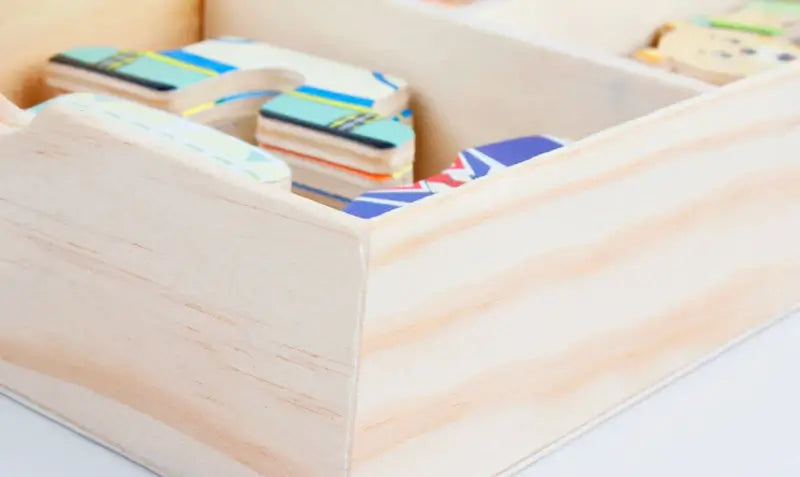 Set di puzzle educativi sugli animali – Per un abbigliamento creativo e istruttivo