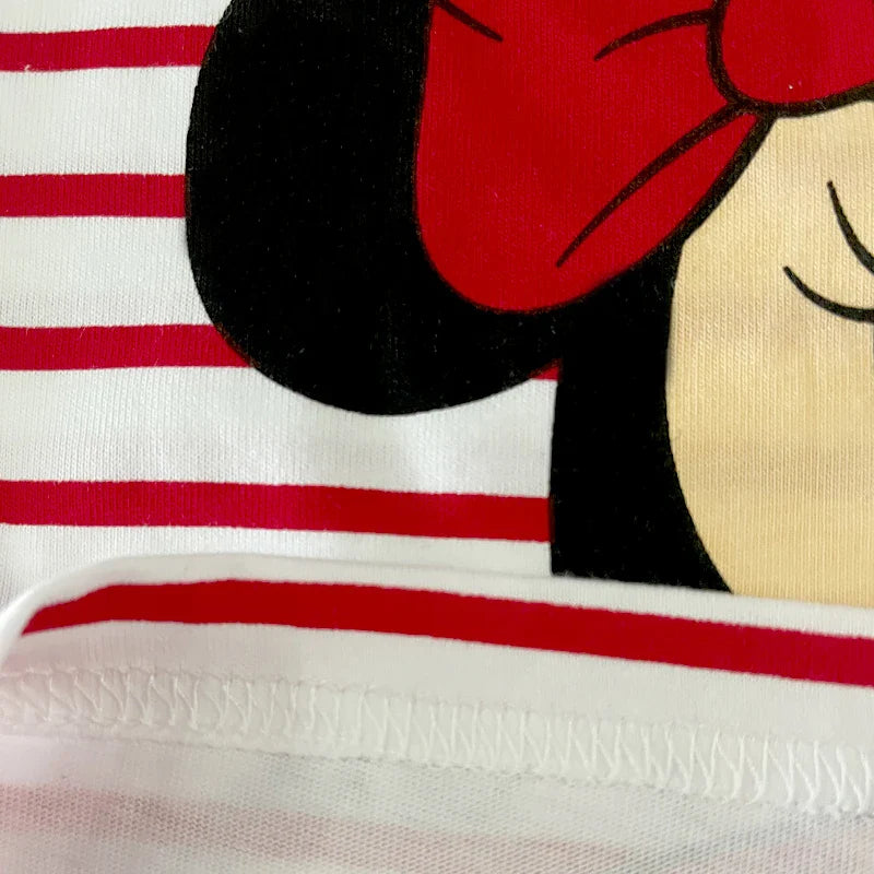 Set Pigiama Lotte Principessa per Bambini - Set Pigiama Bicolore Minnie Mouse