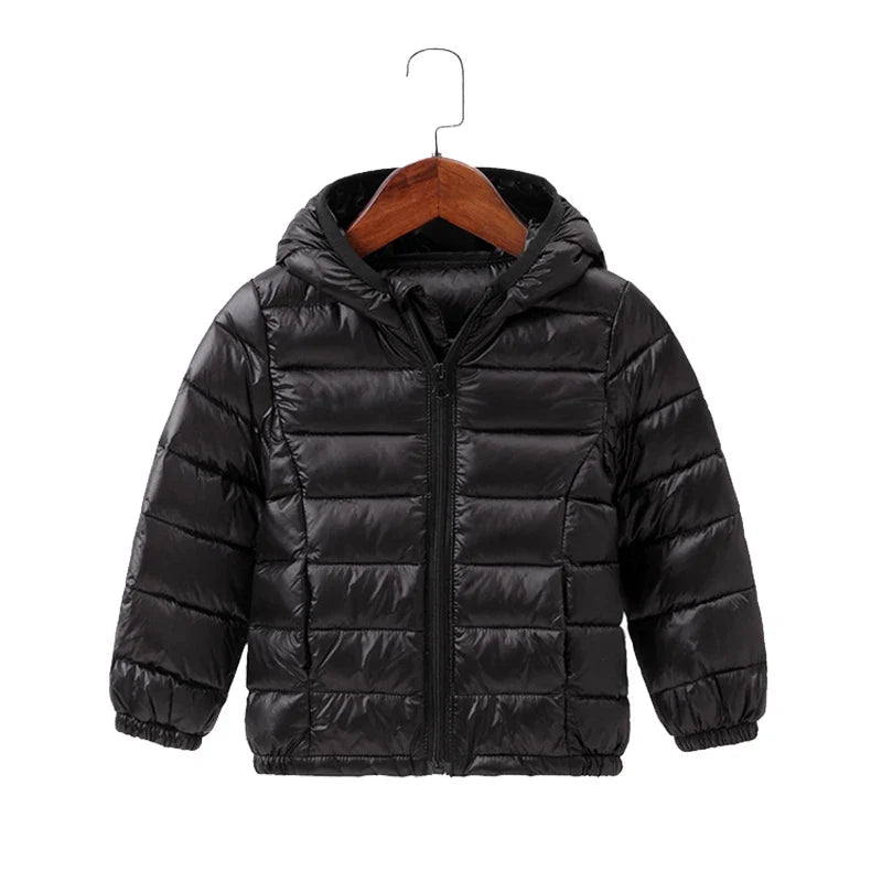 Giacca Leggera in Piuma Luca per Bambini - Calda e Casual per l'Autunno e l'Inverno