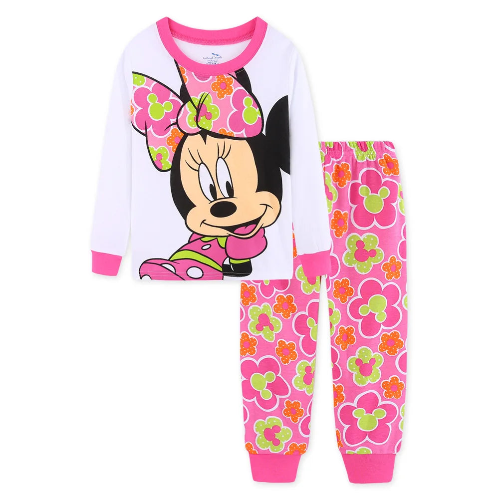 Set Pigiama Lotte Principessa per Bambini - Set Pigiama Bicolore Minnie Mouse