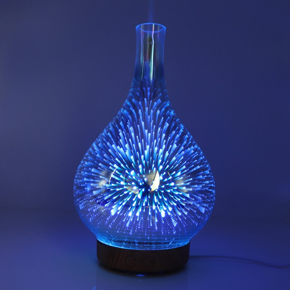GalaxyGlow Aromadiffusore - Colori Magici e Profumi Rilassanti