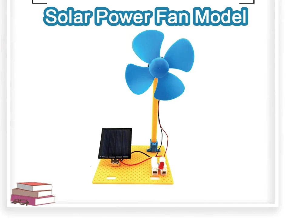 Set Educativo di Energia Solare e Eolica – Esperimento Fai-da-Te Divertente e Istruttivo