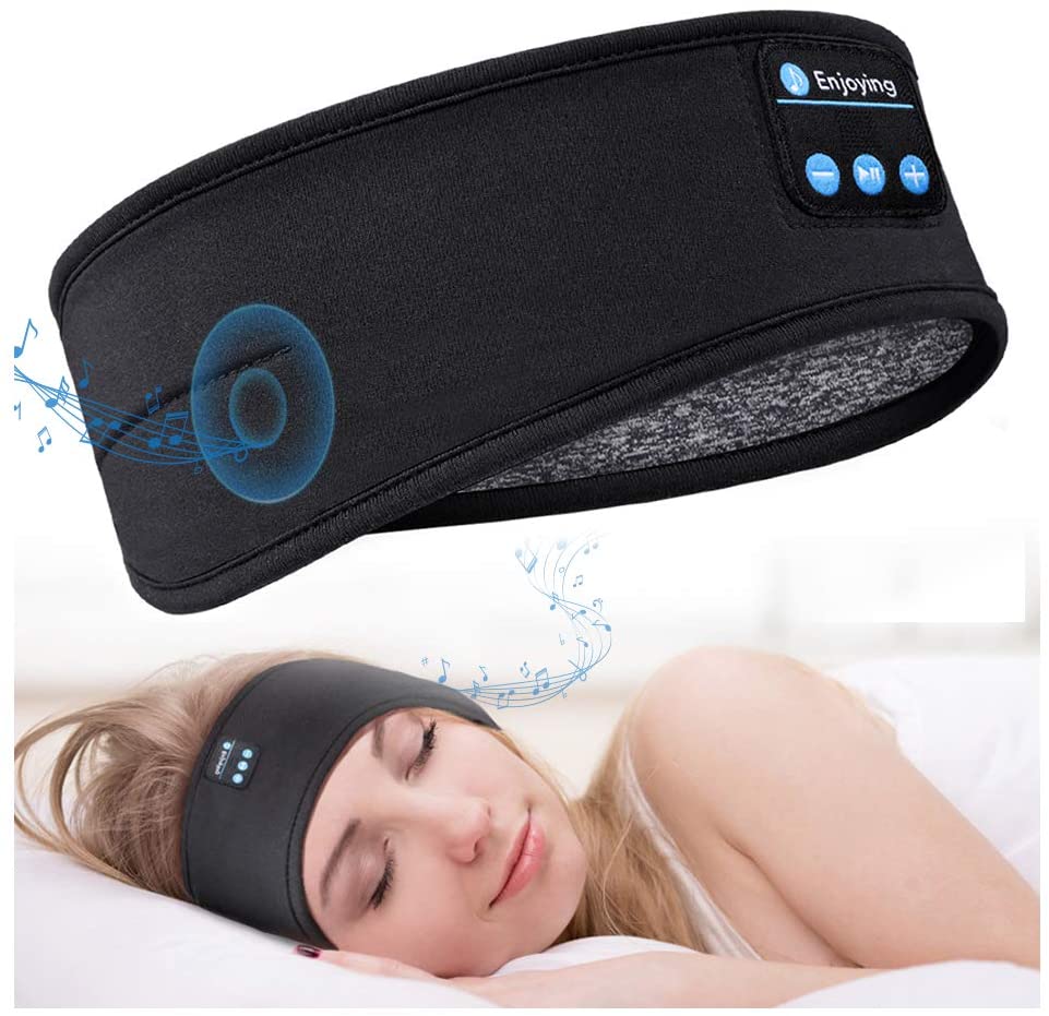Maschera per il Sonno Confortevole con Cuffie - Per un Sonno Perfetto