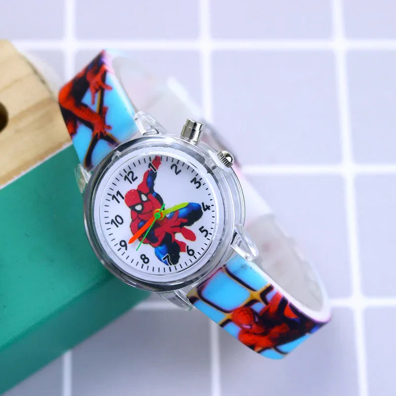 Orologio da Bambino Illuminato – Disponibile nei Design di Spider-Man e Frozen
