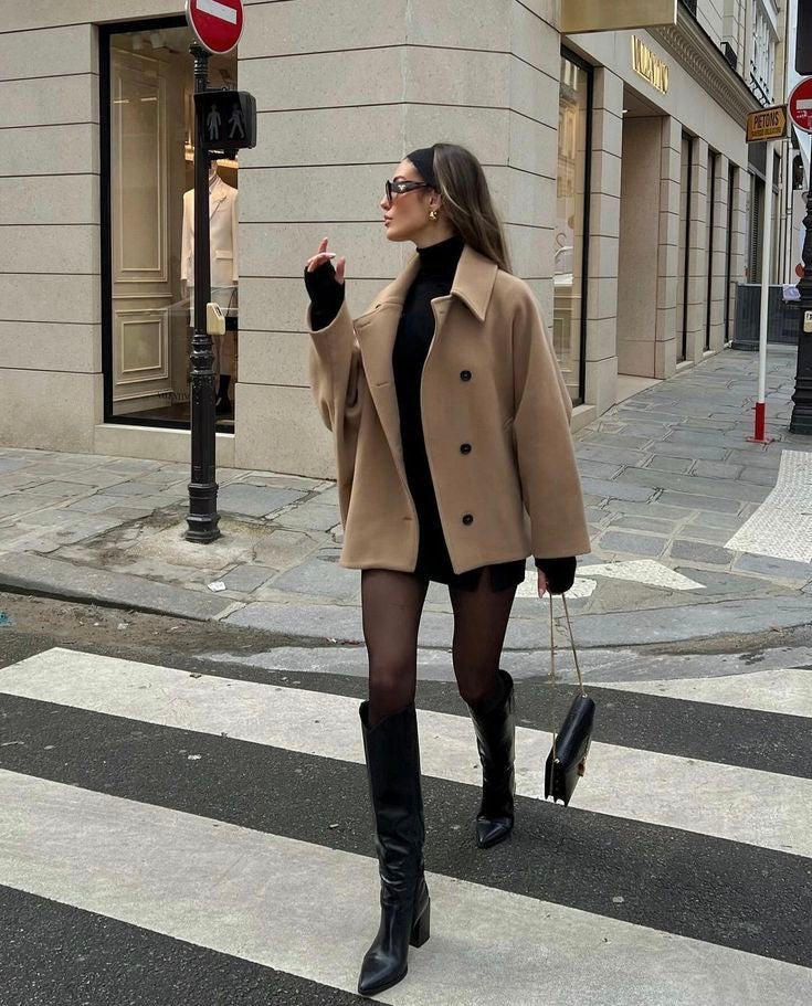 Modern ChicJas - Elegante Giacca Oversized per Giornate Stilose