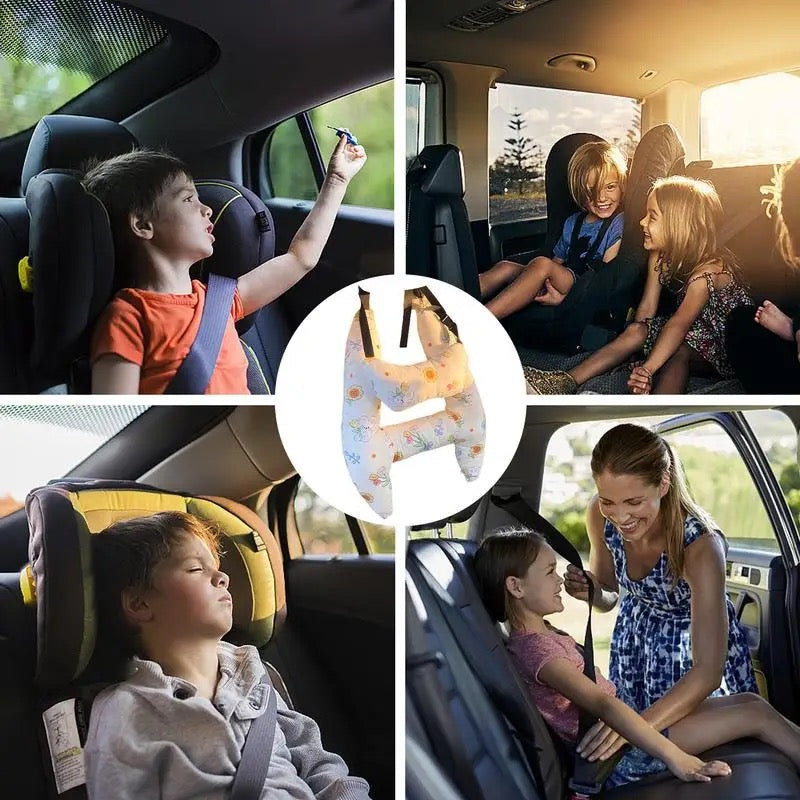 Cuscino da Viaggio Sognante per Bambini – Comfort Estremo per Lunghe Trasferte