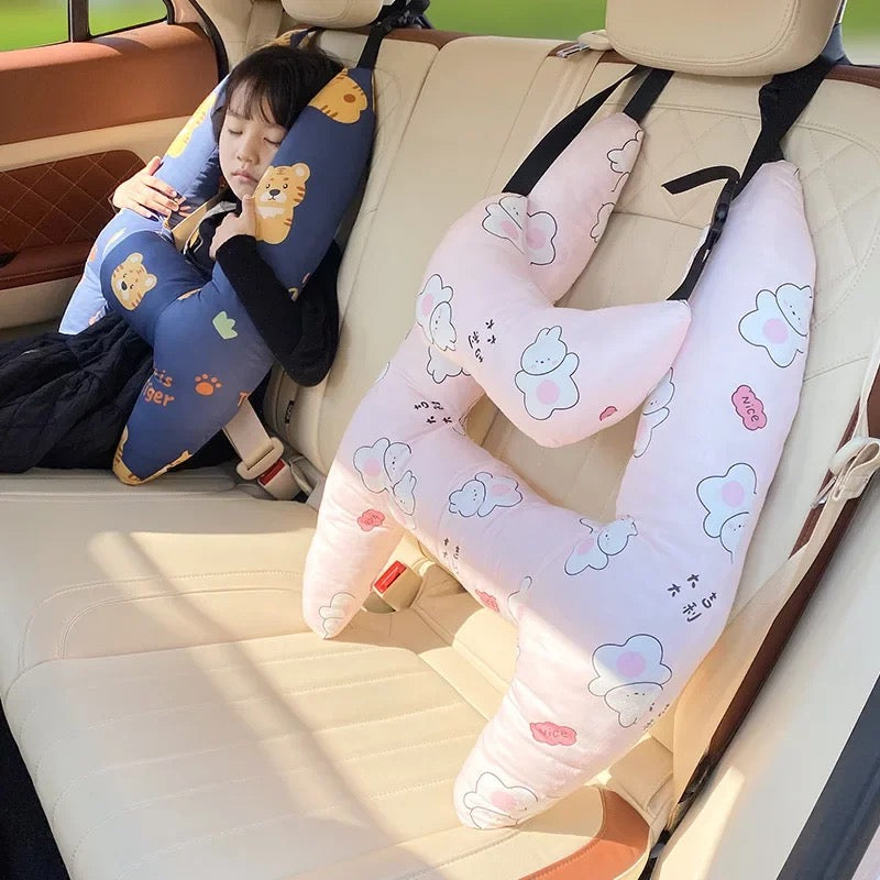 Cuscino da Viaggio Sognante per Bambini – Comfort Estremo per Lunghe Trasferte