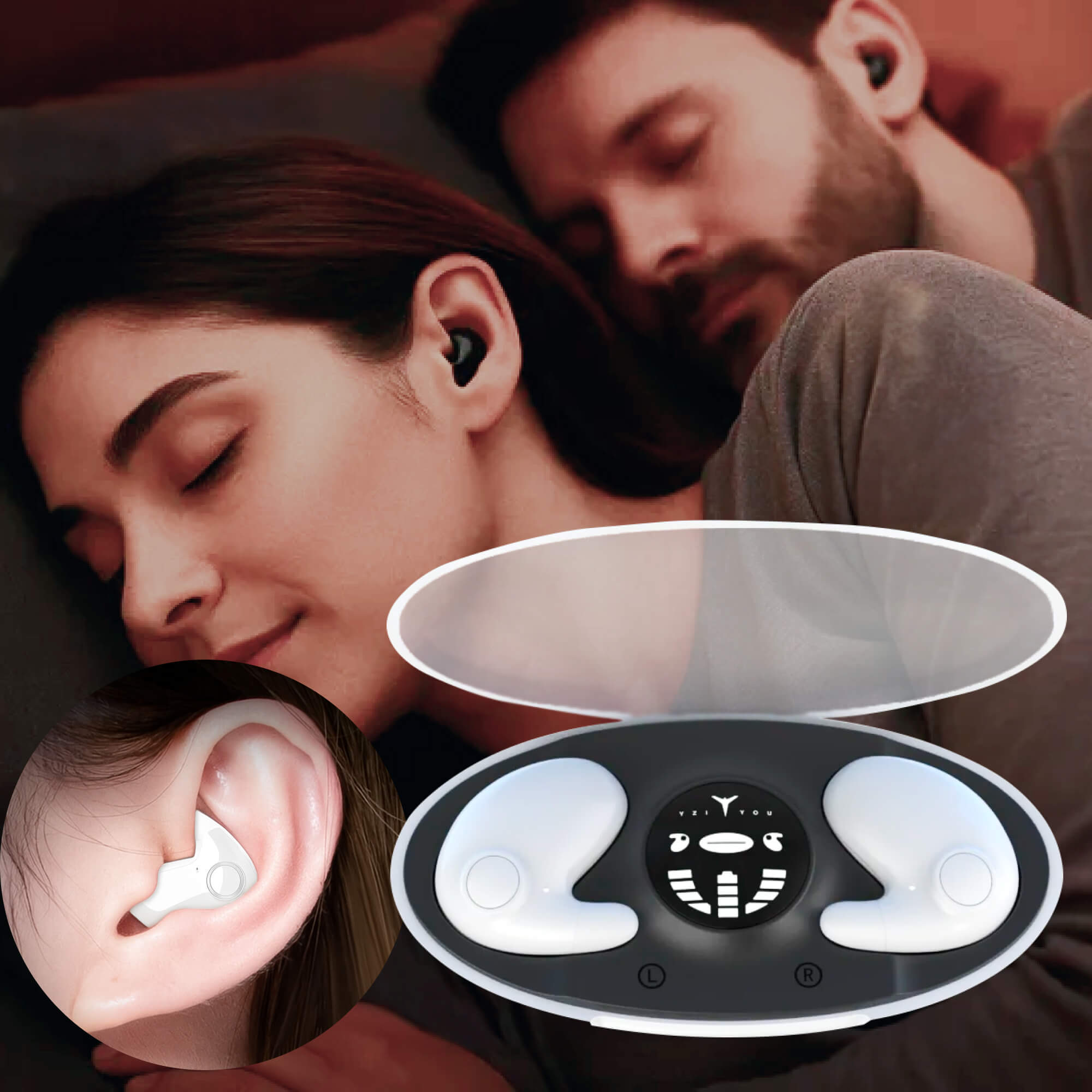DreamBeats Cuffie da Notte – Comfort Invisibile con Noise Cancelling