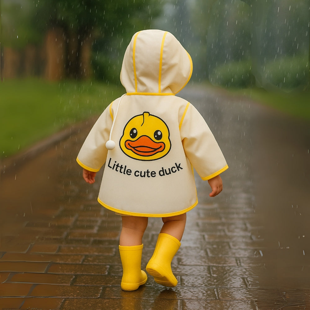 Giacca da pioggia magica per bambini – Protettiva e giocosa sotto la pioggia