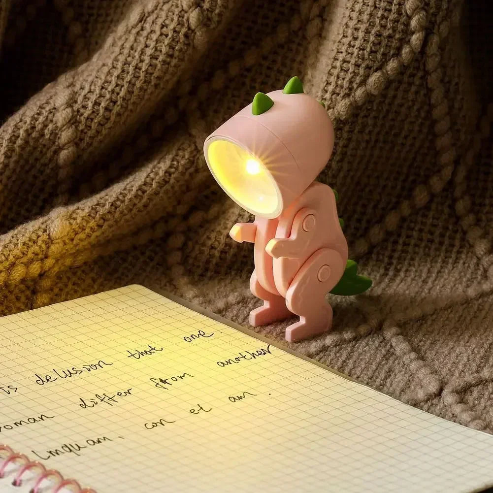 Lampada da Scrivania Dino Delight - Carina e Pratica