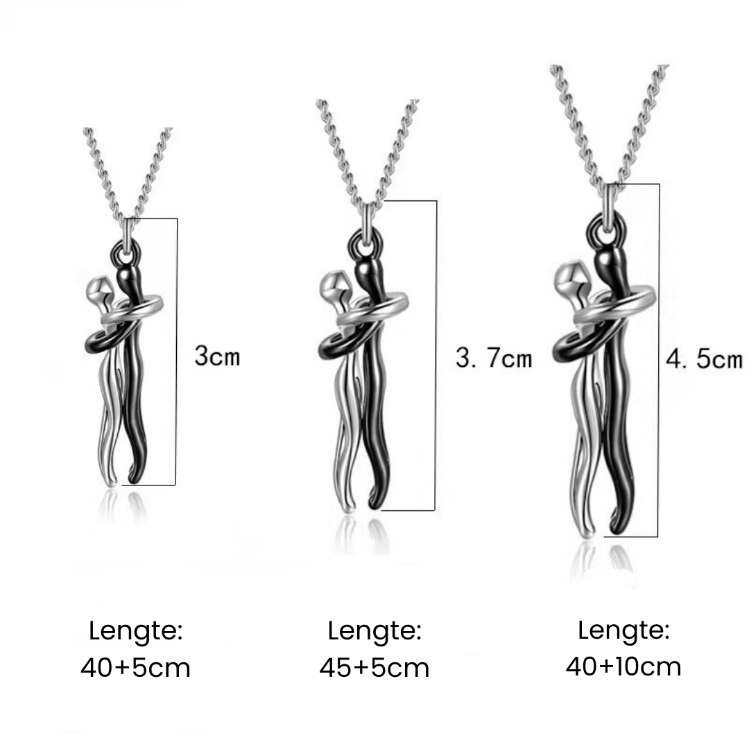 Collana con Pendente Avvolgente – Simbolo Senza Tempo dell'Amore