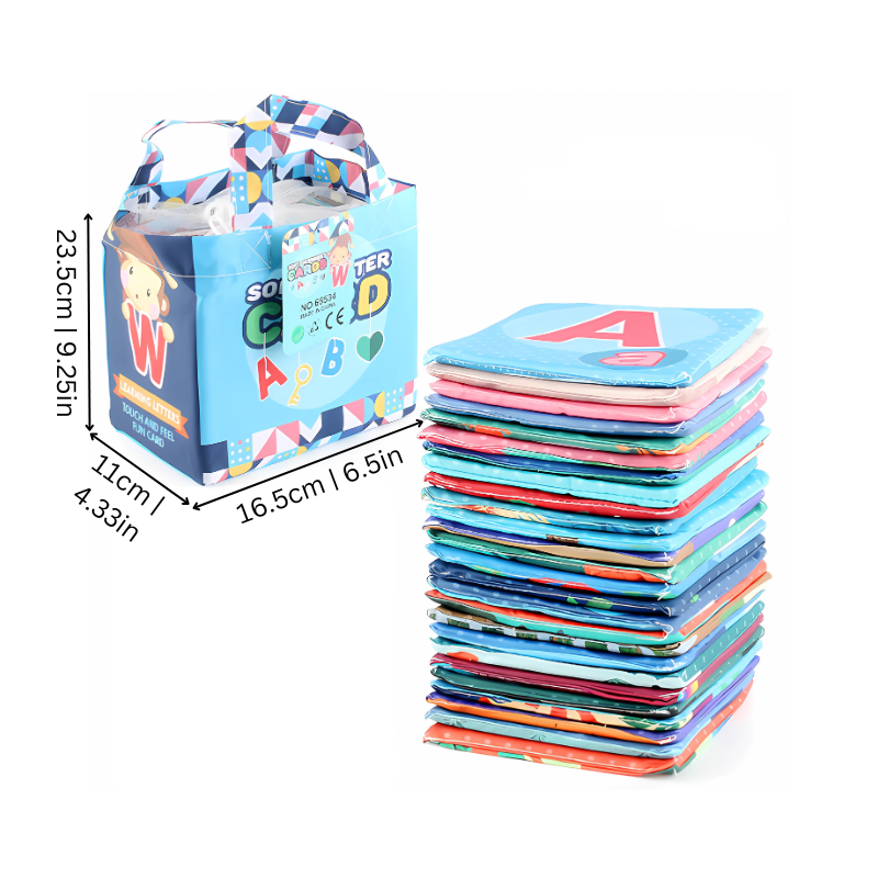 EduSoft Schede dell'alfabeto – Morbide, Educative e Divertenti