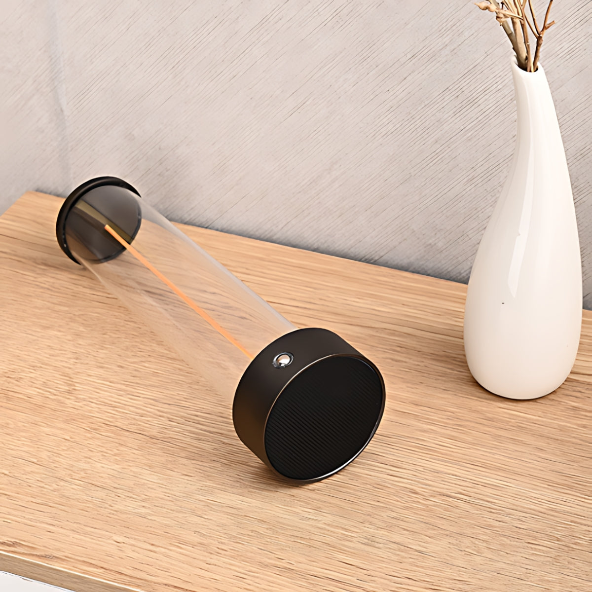 LumièreTube Lampada da Tavolo - Design Minimalista con 3 Livelli di Illuminazione