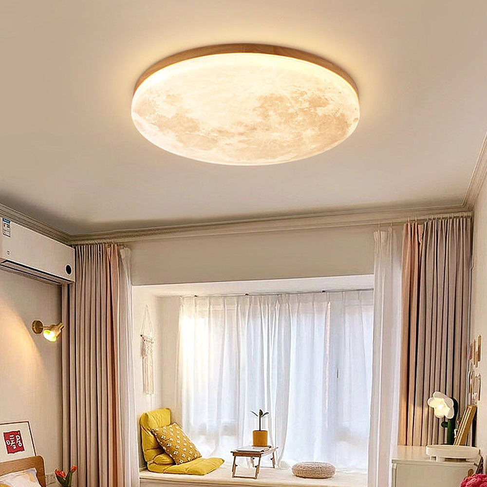 LunarGlow Lampada da Soffitto – Illuminazione Rilassante a Forma di Luna per Ogni Interno