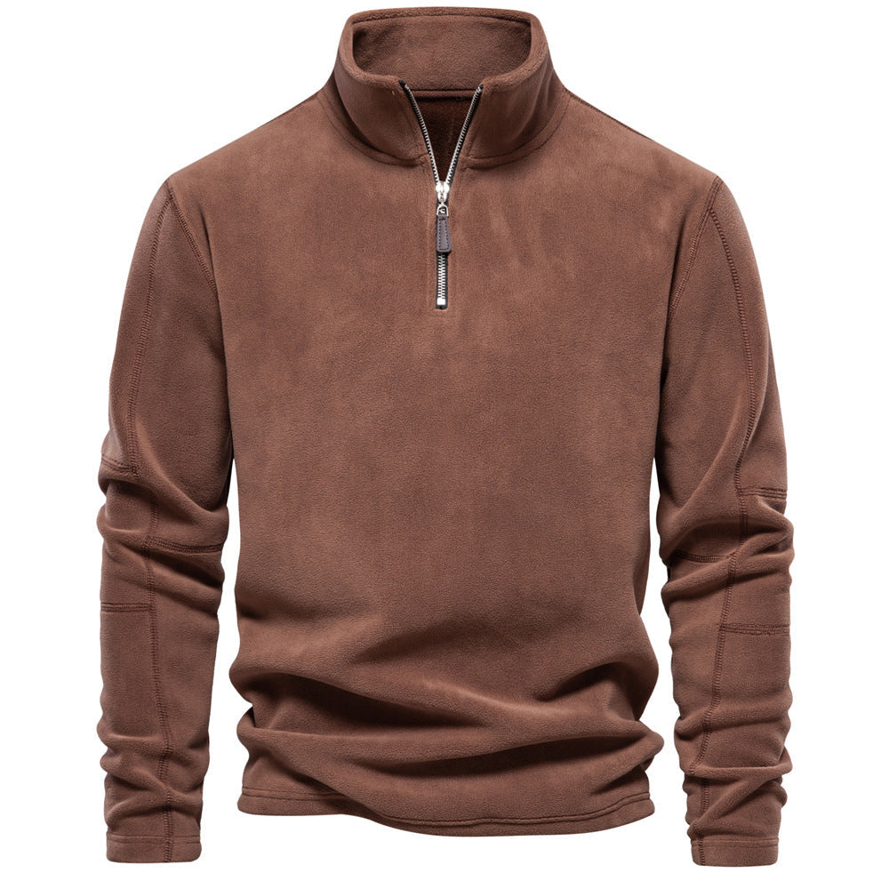 Maglione in Fleece Invernale per Uomini - Confortevole e Stilosamente