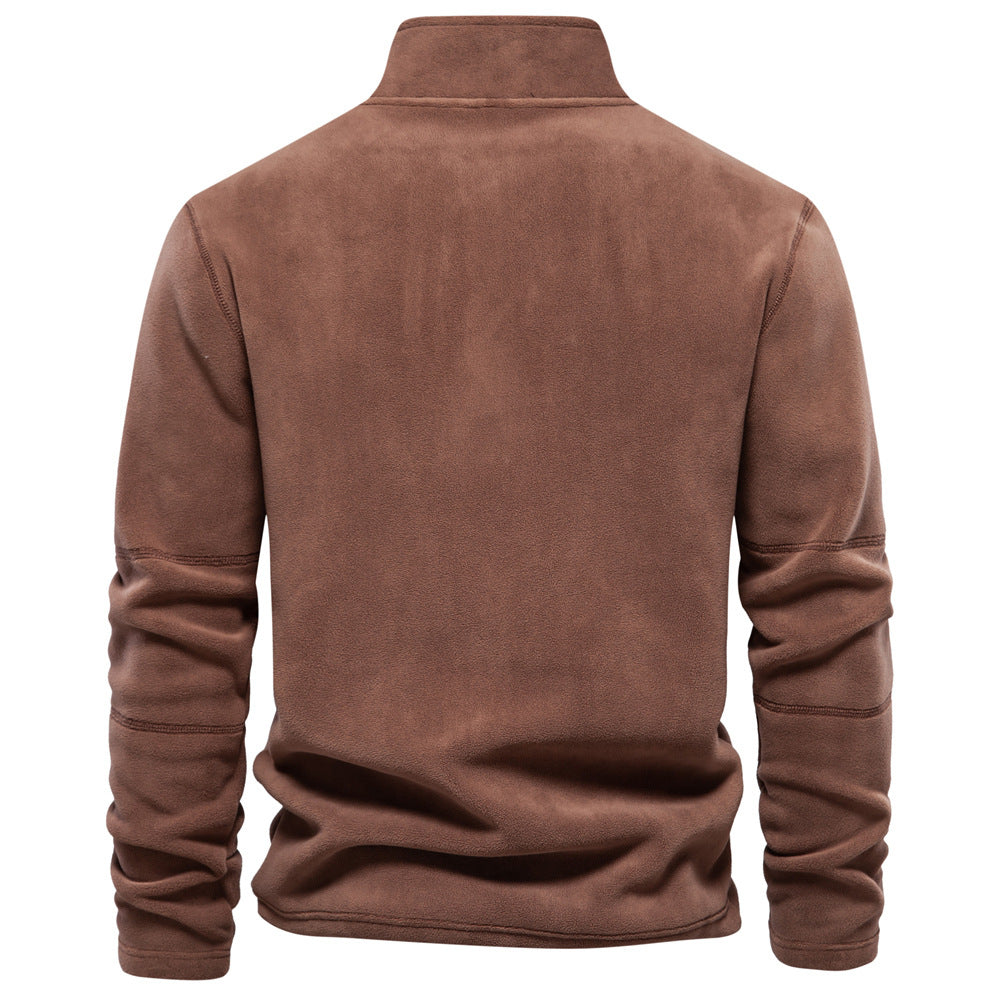 Maglione in Fleece Invernale per Uomini - Confortevole e Stilosamente