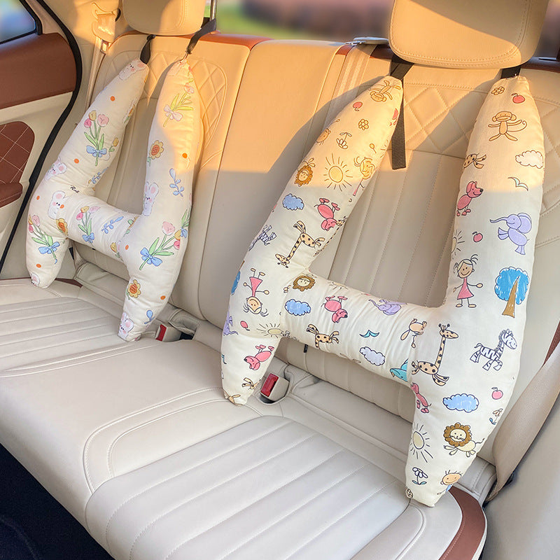 Cuscino da Viaggio Sognante per Bambini – Comfort Estremo per Lunghe Trasferte
