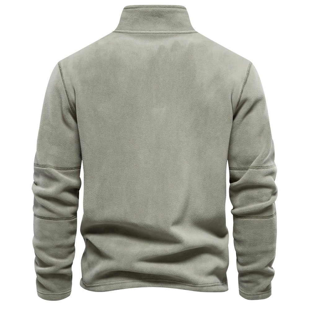Maglione in Fleece Invernale per Uomini - Confortevole e Stilosamente