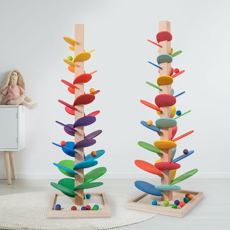 Timmy Albero Equilibrato Colorato - Gioco Didattico in Legno per Bambini
