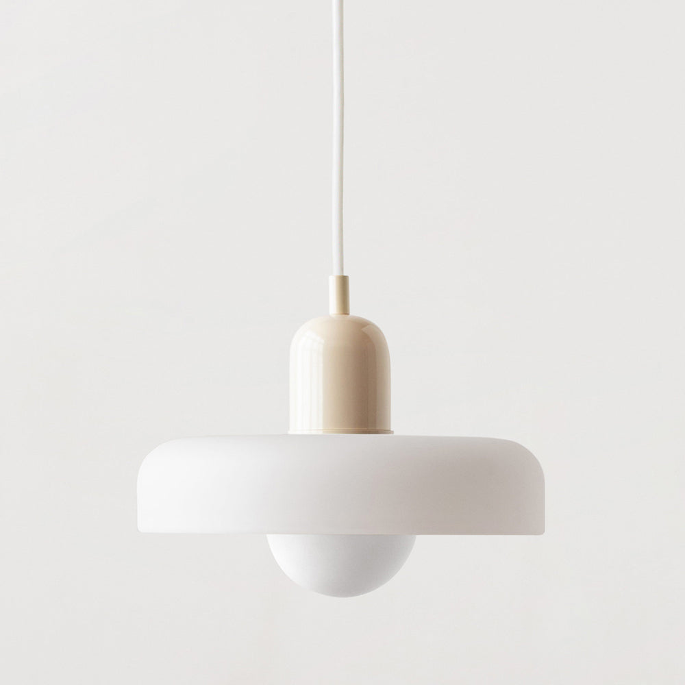 ColorLoop Pendant – Lampada a sospensione artistica in stile Bauhaus con luce calda