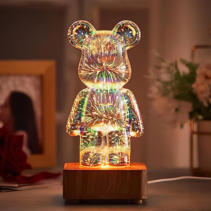LumiBear - Lampada 3D Fuochi d'Artificio