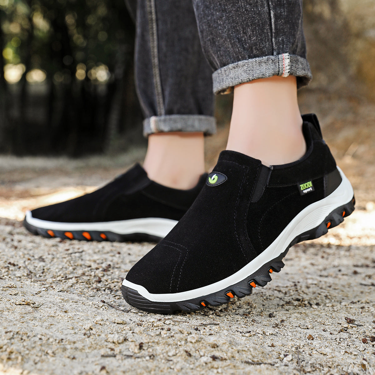 OrthoFlex Suede Scarpe Ortopediche – Comfort Durevole per Uomini