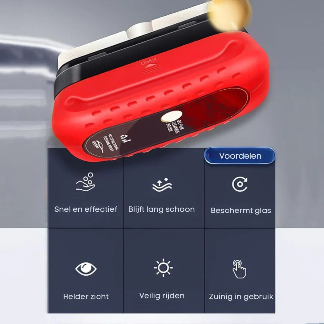 Pulitore per Vetri Innovativo - Sicuro & Chiaro