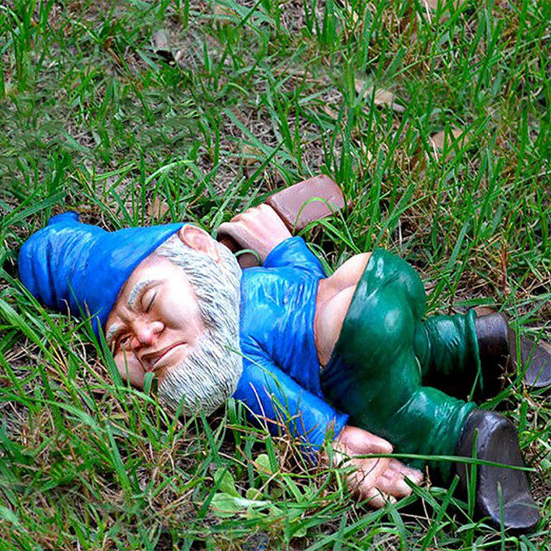 Lazy Larry Gnomo da Giardino – Il Dormiglione del Giardino