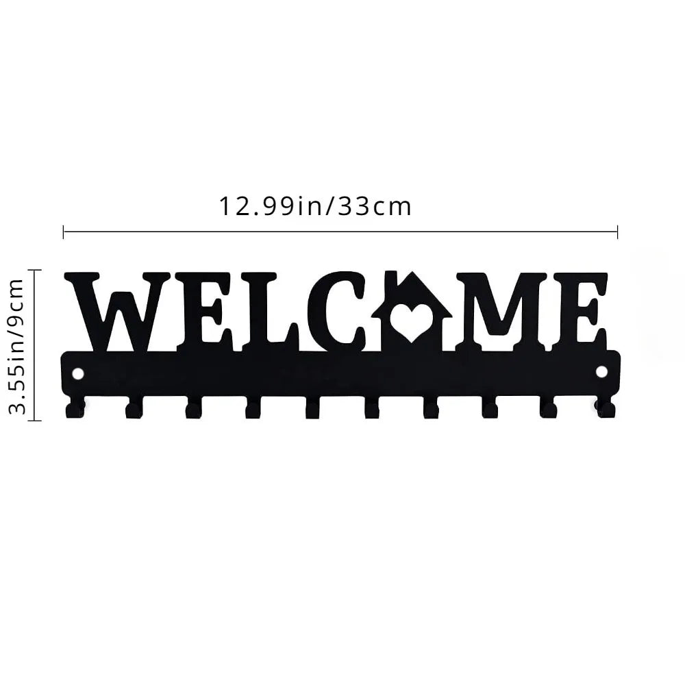 Elegante Porta Chiavi da Parete - Soluzione Stilosamente Elegante per Chiavi e Accessori