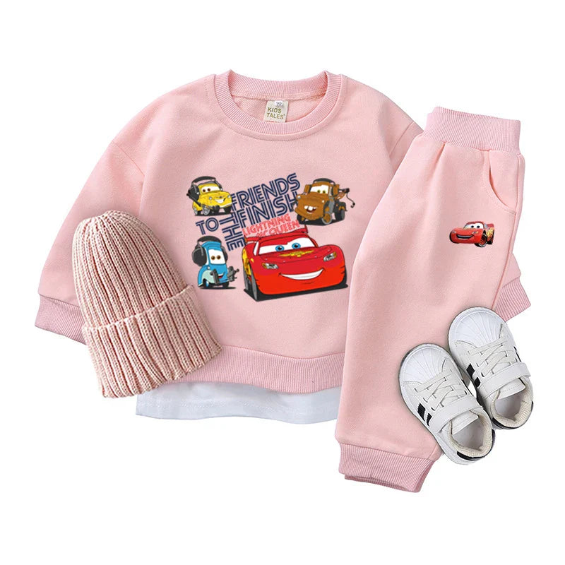 Set di Abbigliamento Lightning McQueen per Bambini – Comodo e Divertente per Ragazzi e Ragazze