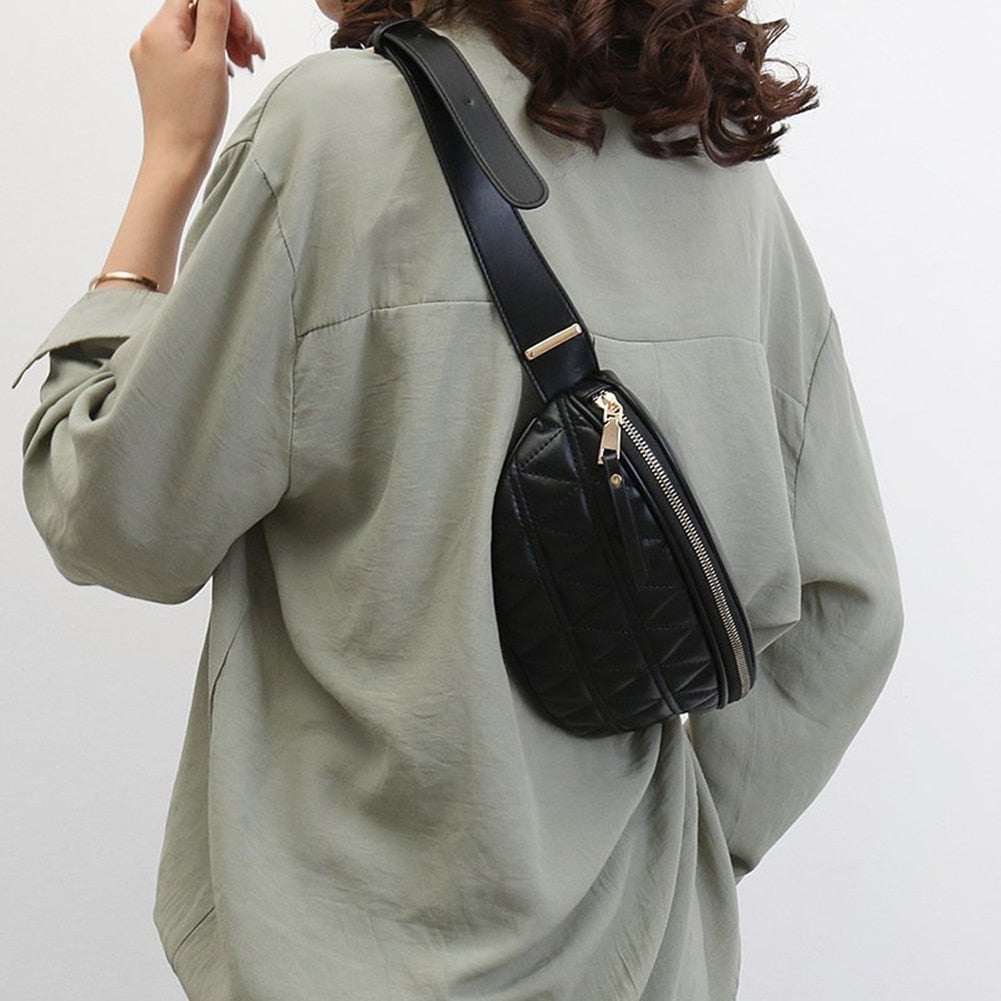 UrbanFlex Bag - Borsa alla Moda per Fianchi e Crossbody in Pelle Vegana