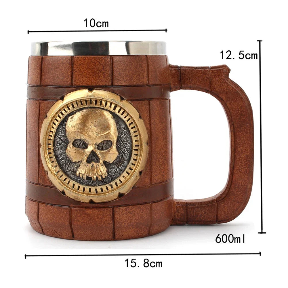 Mug Medievale Unico - Perfetto come Regalo per la Festa del Papà