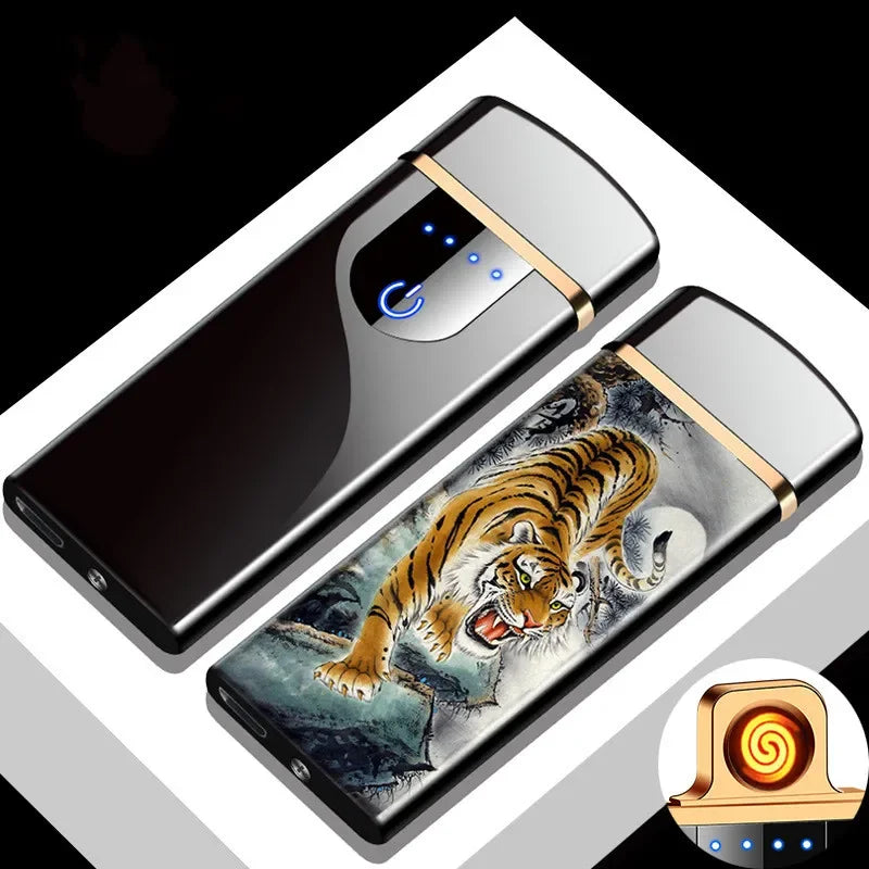 Accendini a Plasma Ricaricabili USB – Luminose Resistenti al Vento