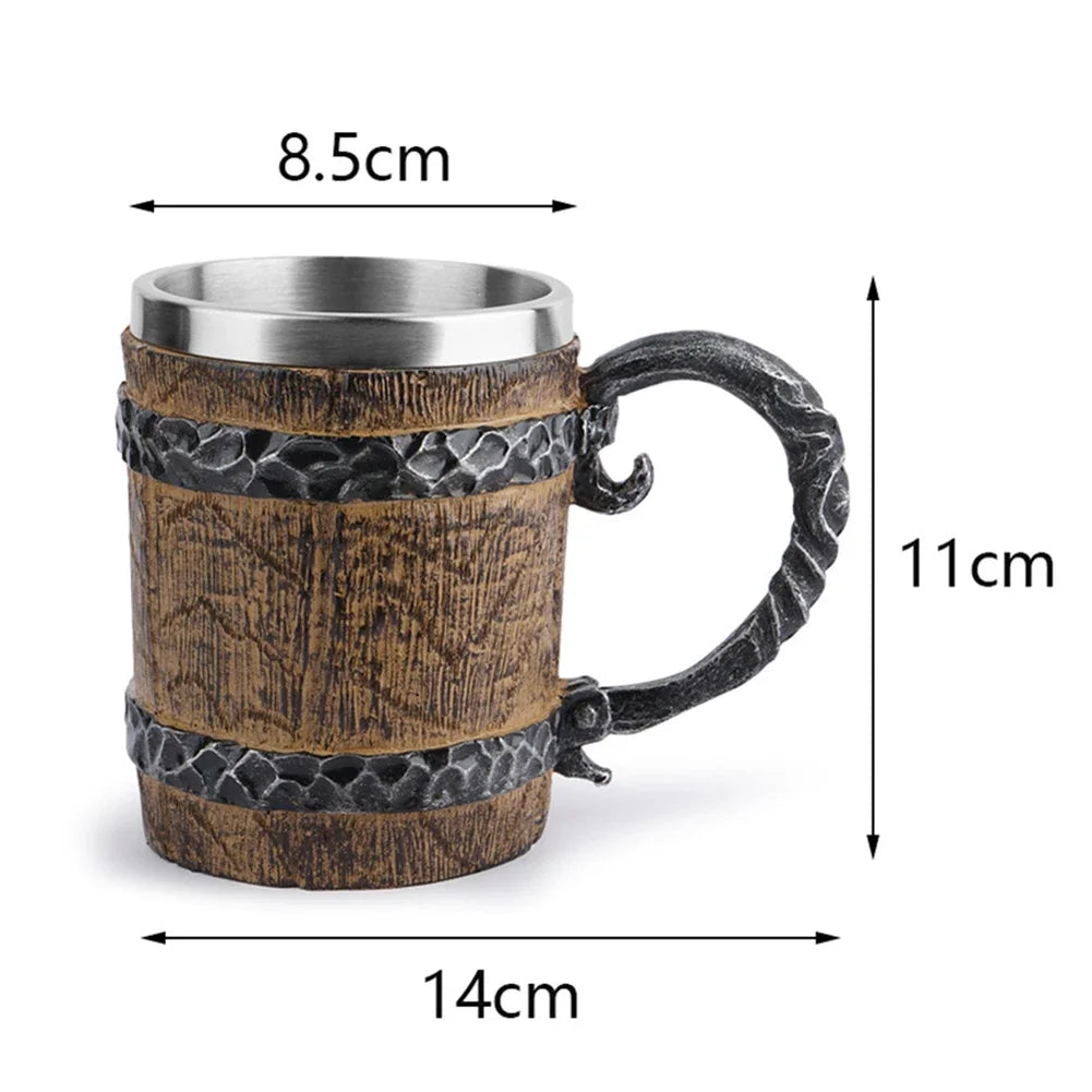 Mug Medievale Unico - Perfetto come Regalo per la Festa del Papà
