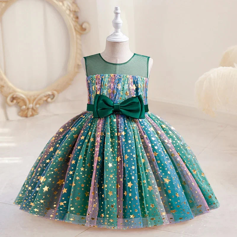 Lieveke Magische Tutu Dress - Abito Incantato Colorato per Feste