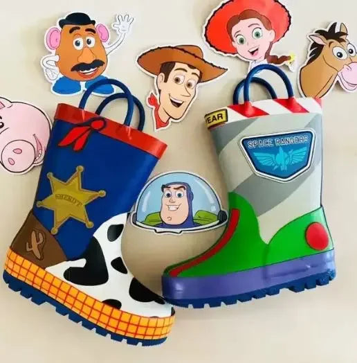 Stivali da Pioggia Toy Story per Bambini con Suola Antiscivolo - Confortevoli e Impermeabili